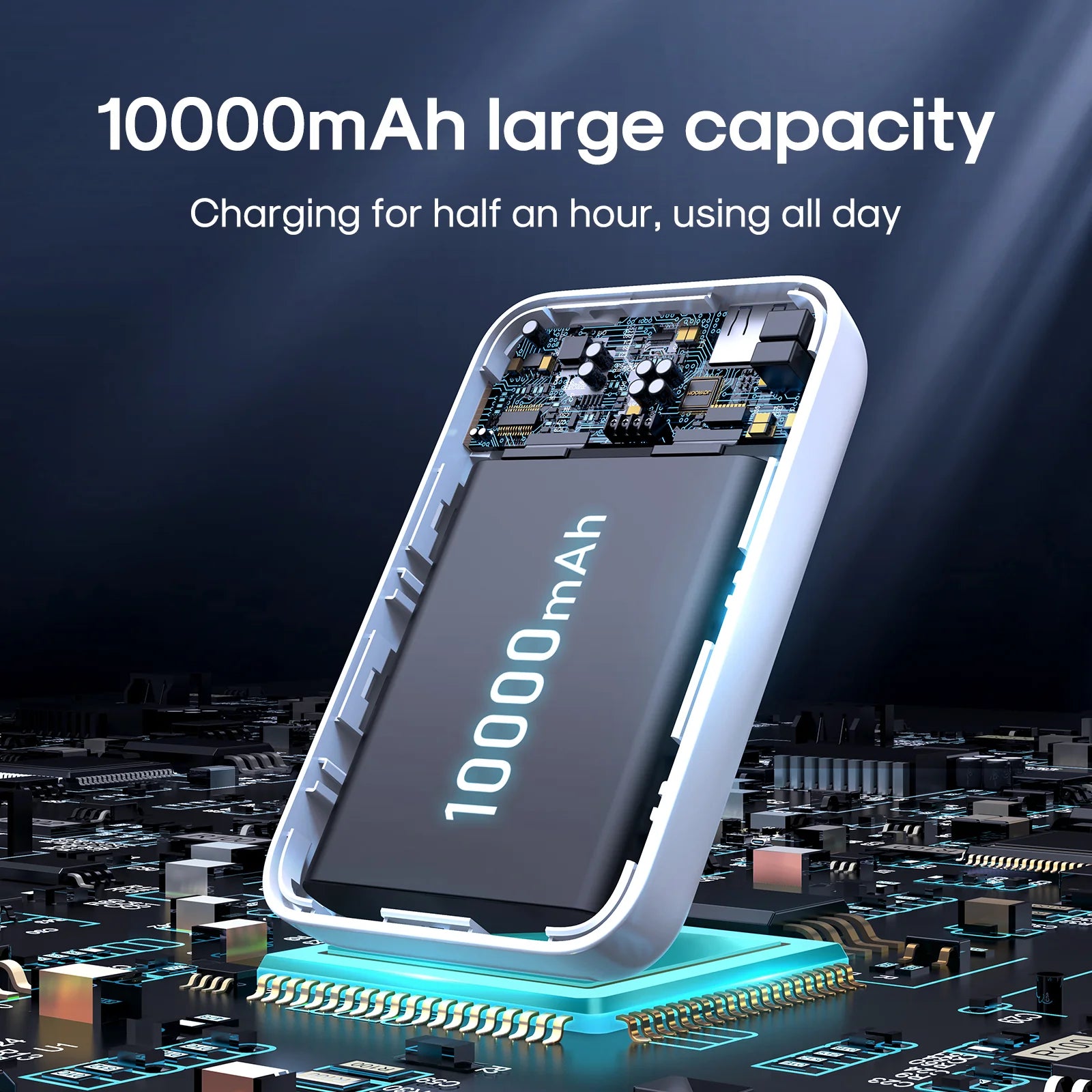 JOYROOM JR-W020 MAGNETIC WIRELESS POWER BANK 10000MAH